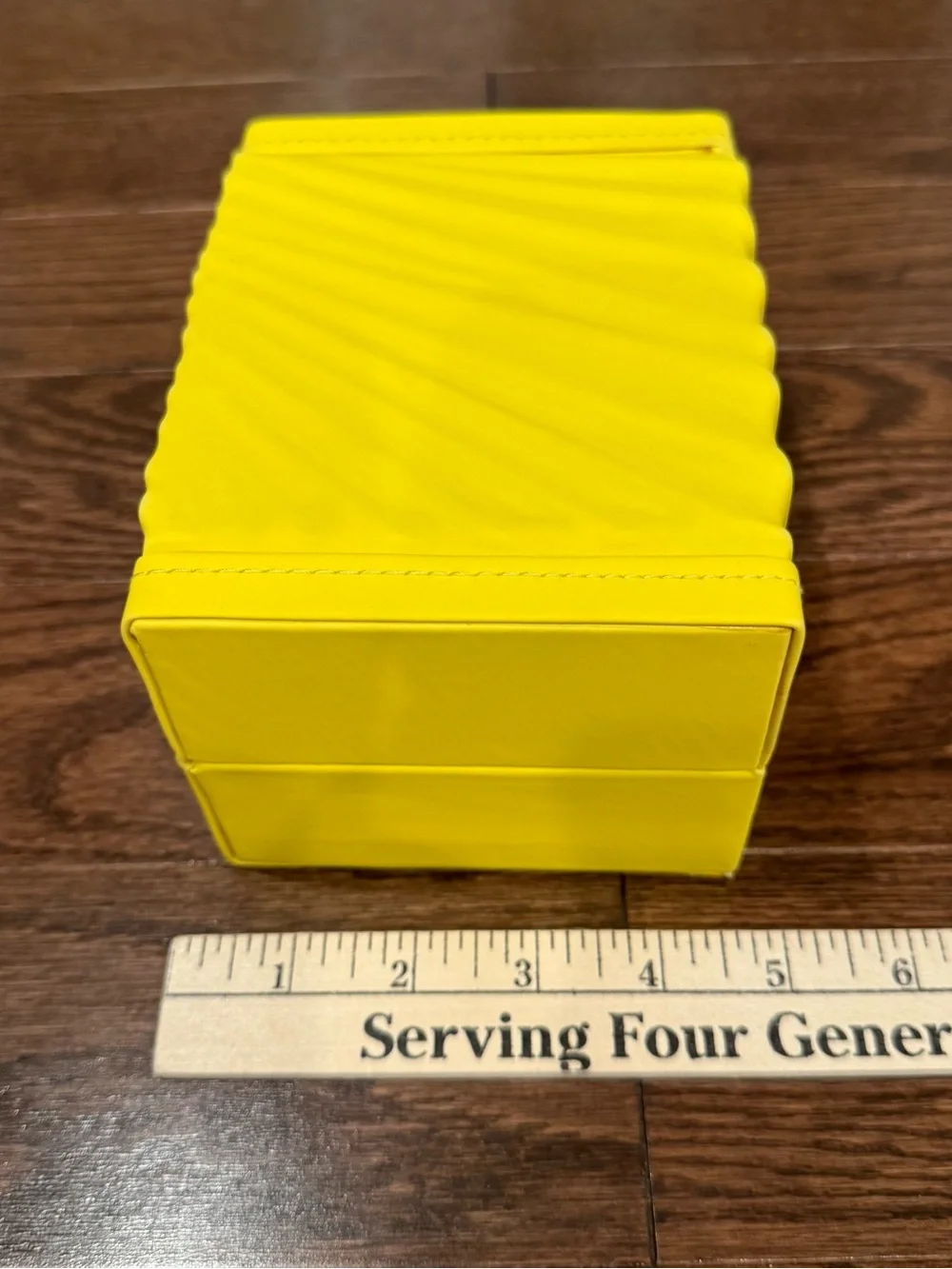 Invicta Bright Yellow Watch Box